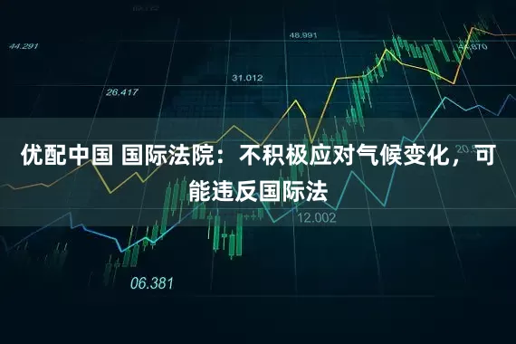 优配中国 国际法院：不积极应对气候变化，可能违反国际法